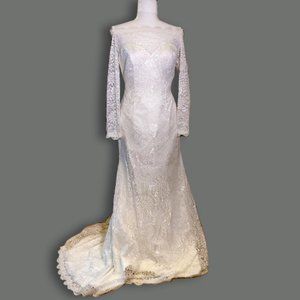 NWT Engerla Long Sleeve Wedding dress